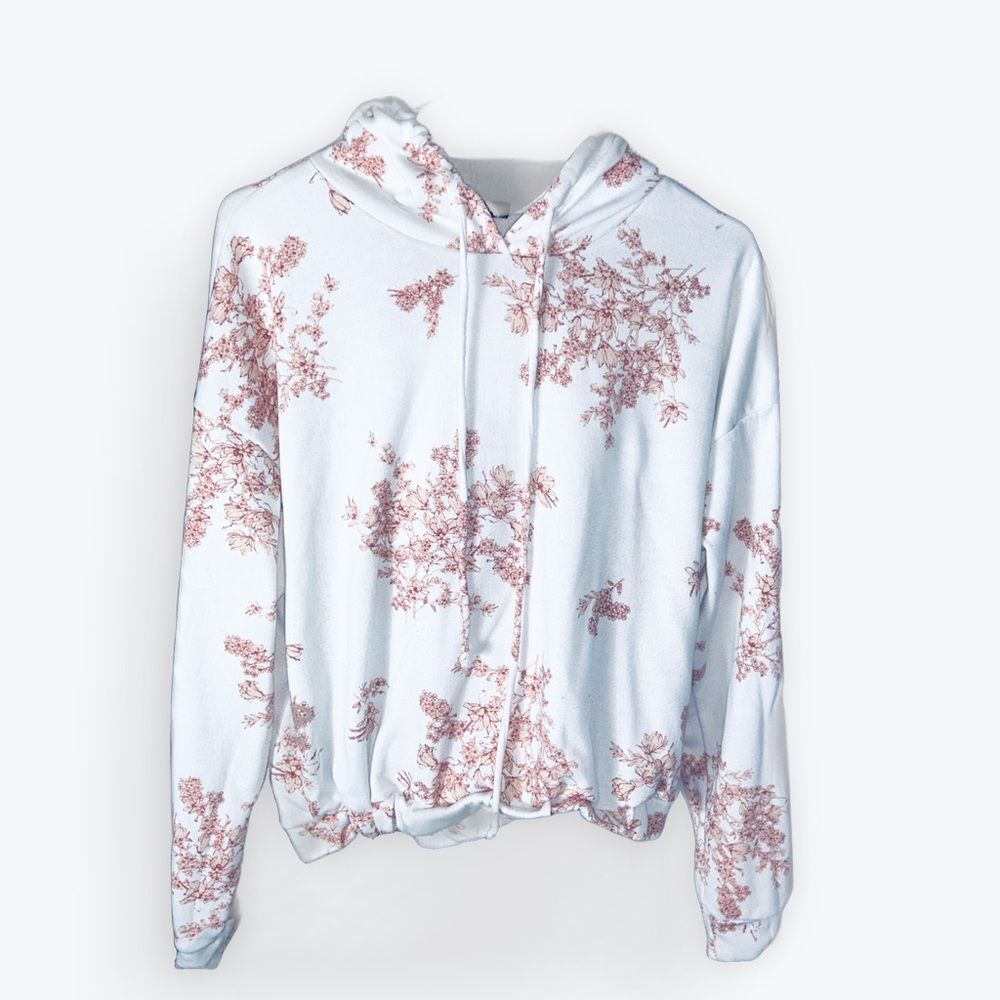 Olivia + Viven Tracksuit Set size XL White and Peach